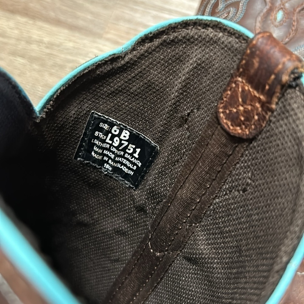 JUSTIN Sun Buffalo Western Boot - Picture 2 of 8